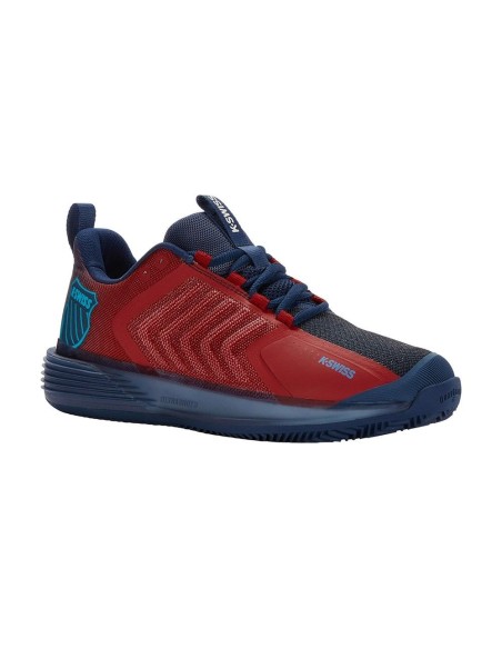 Kswiss Ultrashot 3 Rojo Azul | Ofertas de pádel